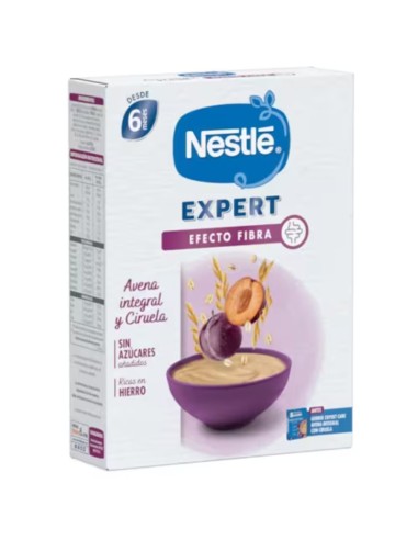 Papilla de avena integral con ciruela 250gr 6M+ | Nestlé - Nappy.es