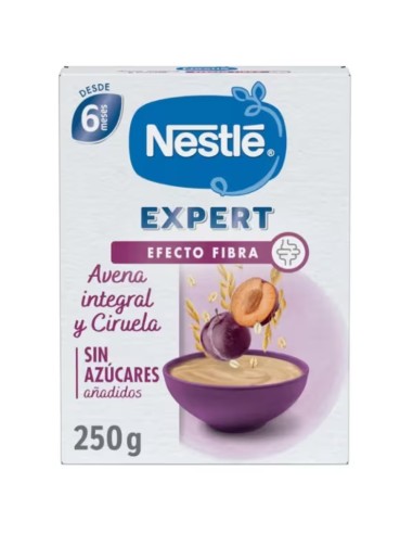 Papilla de avena integral con ciruela 250gr 6M+ | Nestlé - Nappy.es