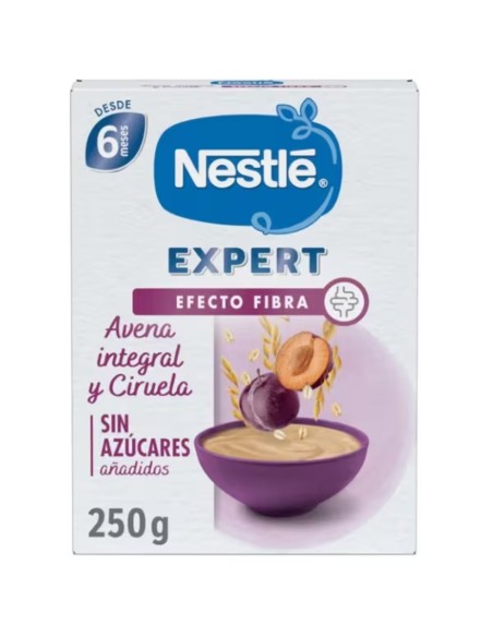 Papilla de avena integral con ciruela 250gr 6M+ | Nestlé - Nappy.es