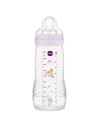 Biberón Easy Active rosa (330ml) | Mam Baby - Nappy.es
