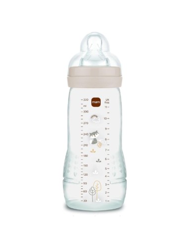Biberón Easy Active Unisex (330ml) | Mam Baby - Nappy.es