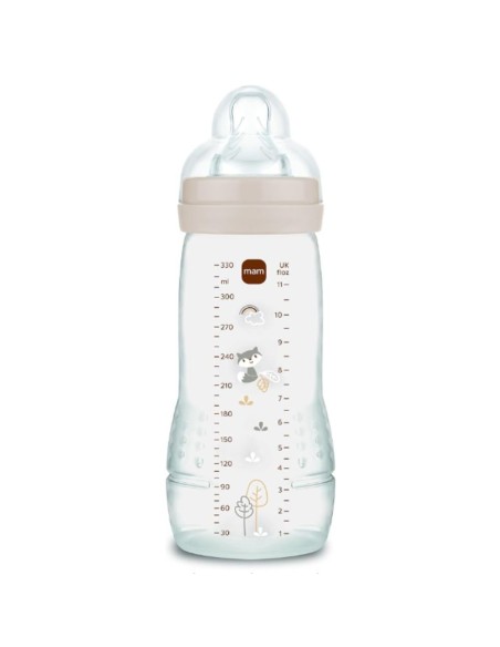Biberón Easy Active Unisex (330ml) | Mam Baby - Nappy.es