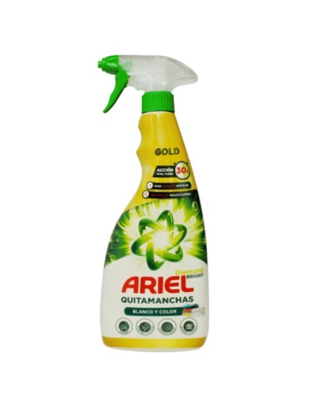 Ariel Gold Quitamanchas Spray 750 ml | Ropa blanca y color