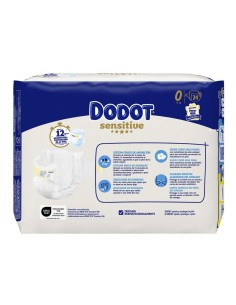 Pack Dodot 2 paquetes talla 0 Sensitive 48uds 2