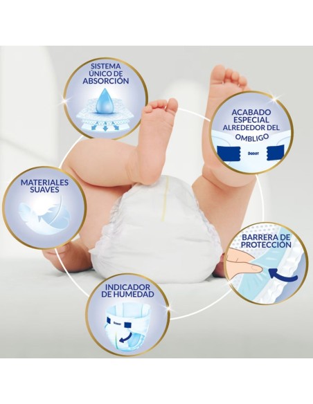 Pack Dodot 2 paquetes talla 0 Sensitive 48uds