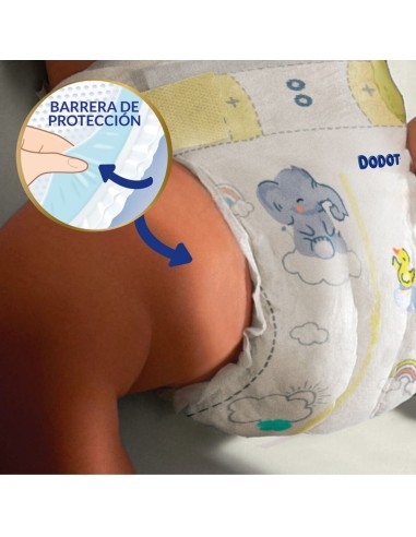 Pack Dodot 2 paquetes talla 0 Sensitive 48uds