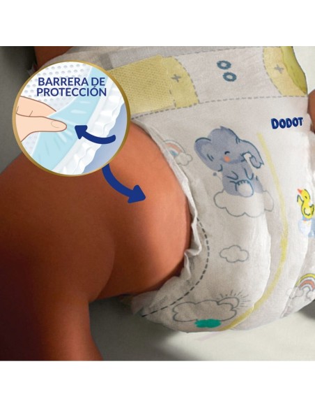Pack Dodot 2 paquetes talla 0 Sensitive 48uds