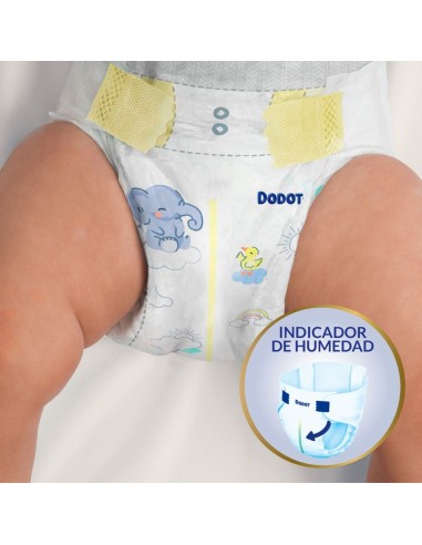 Pack Dodot 2 paquetes talla 0 Sensitive 48uds