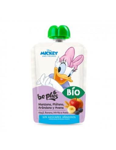 Pack 5 pouch BIO Disney Be Plus 100g frutas ecológicas para bebé surtido