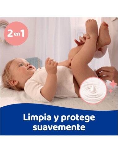 Pack Primeros Meses Dodot Sensitive Talla 1 + Talla 2 + Toallitas