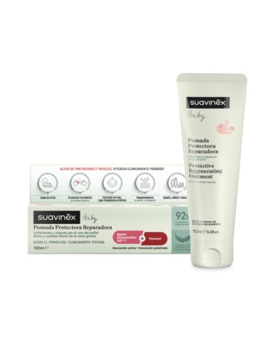 Pomada Protectora Reparadora de Pañal 100ml Suavinex