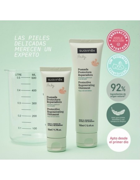 Pomada Protectora Reparadora de Pañal 100ml Suavinex