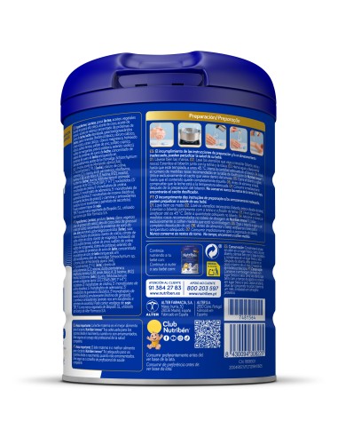 Nutribén innova® 1 Leche de Fórmula para Recién Nacido | Nueva Fórmula | 800 g