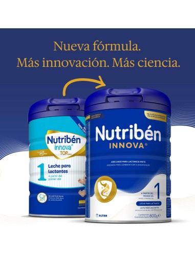 Nutribén innova® 1 Leche de Fórmula para Recién Nacido | Nueva Fórmula | 800 g