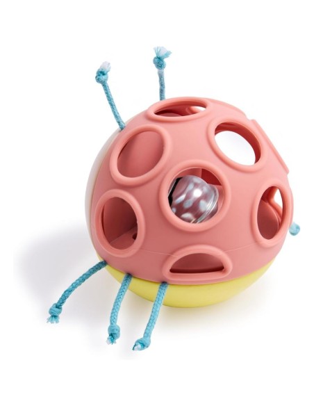 Sonajero mordedor Mariquita 10m+ Hape | Nappy.es