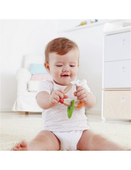 Mordedor para ayudarle a aliviar el dolor de la dent | Hape - Nappy.es
