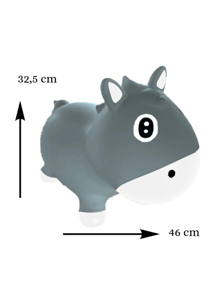 Caballo Saltarín Azul Kidzzfarm +12M | Equilibrio y Diversión