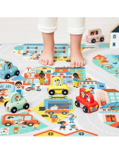Coche de Unicornio de Madera Cross Roads Janod | Nappy.es