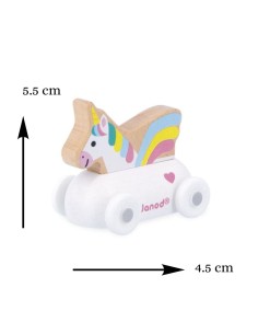 Coche de Unicornio de Madera Cross Roads Janod | Nappy.es 2