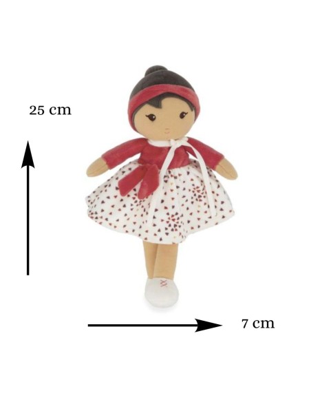 Muñeca de Trapo Suave Emilie 25 cm Kaloo | Nappy.es
