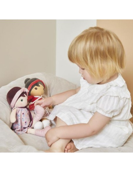 Muñeca de Trapo Suave Emilie 25 cm Kaloo | Nappy.es