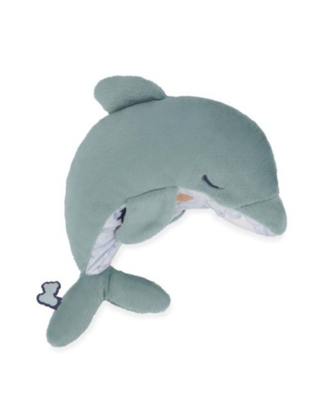 Cojín Térmico y Peluche Delfín Lavanda Kaloo | Nappy.es