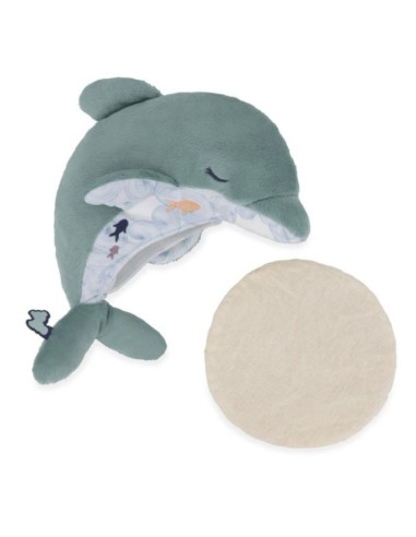 Cojín Térmico y Peluche Delfín Lavanda Kaloo | Nappy.es