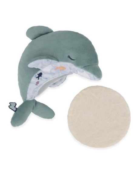 Cojín Térmico y Peluche Delfín Lavanda Kaloo | Nappy.es