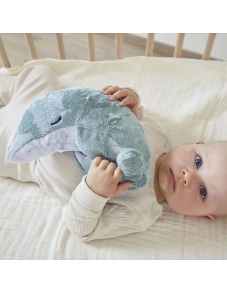 Cojín Térmico y Peluche Delfín Lavanda Kaloo | Nappy.es