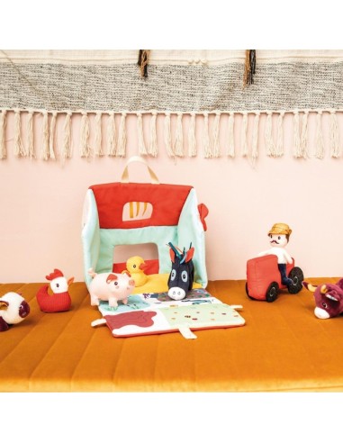 granja-tela-animales-tractor-lilliputiens.jpg