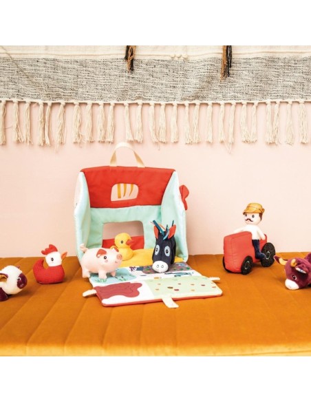 granja-tela-animales-tractor-lilliputiens.jpg