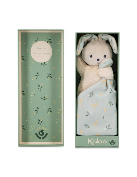 Doudou Conejo Mantita Cítricos Material Reciclado Kaloo | Nappy.es