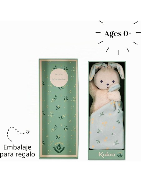 Doudou Conejo Mantita Cítricos Material Reciclado Kaloo | Nappy.es