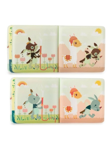 Joe Wash Wash Libro Mágico para Baño | Lilliputiens