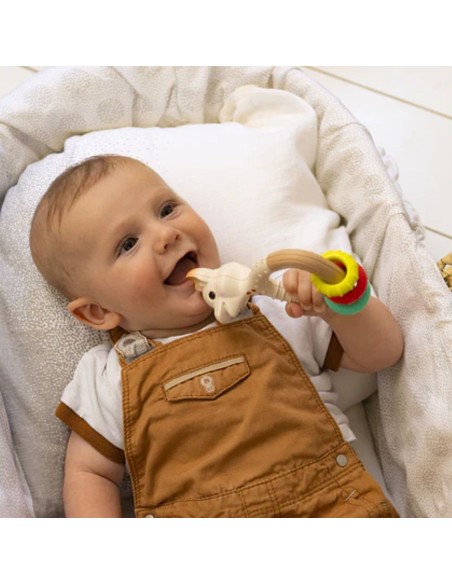 Sonajero Bioplástico Ecológico SO'PURE Natur'rings | Nappy.es