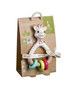 Sonajero Bioplástico Ecológico SO'PURE Natur'rings | Nappy.es 2