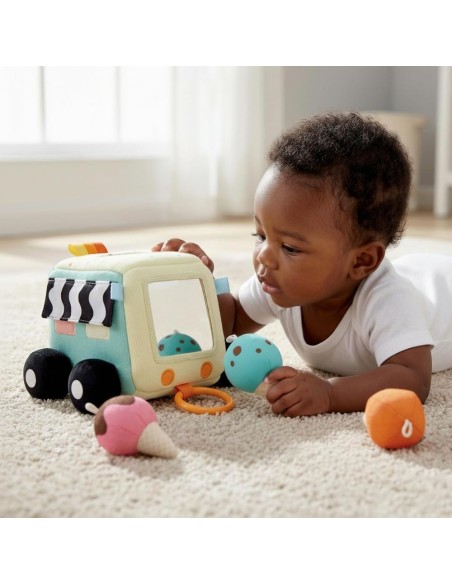 Camión de Helados Sensorial Hape 6M+ | Juguete bebé