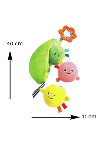Juguete sensorial Pea Pod 6M+ | Hape - Nappy.es