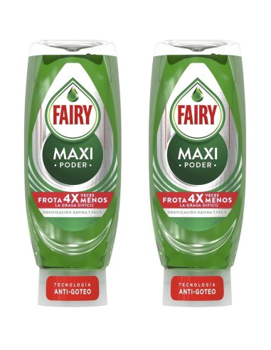 Lavavajillas Fairy Maxi Poder Duopack 2x450ml | Nappy.es