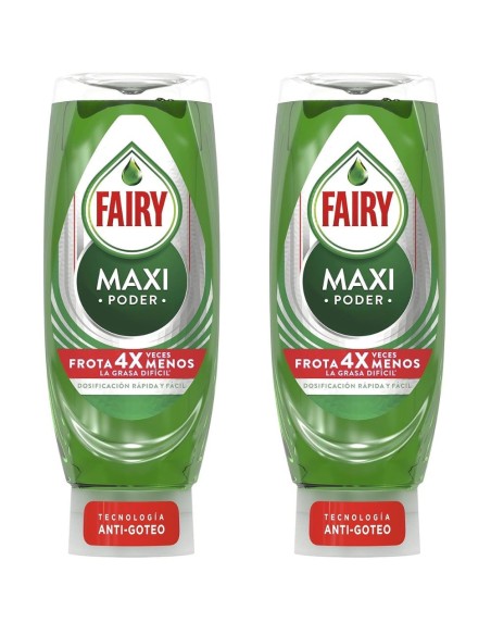Lavavajillas Fairy Maxi Poder Duopack 2x450ml | Nappy.es
