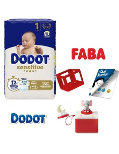 Pack Pañales Dodot (Talla a elegir) + Cuentacuentos FABA | Nappy.es