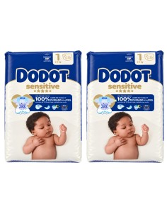 Pack Dodot talla 1 sensitive con 232uds Sensitive: pack ahorro