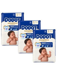 Pack Dodot talla 1 sensitive con 348uds Sensitive: pack dodot - nappy