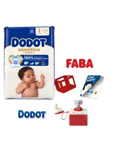Pack Pañales Dodot (Talla a elegir) + Cuentacuentos FABA | Nappy.es 2