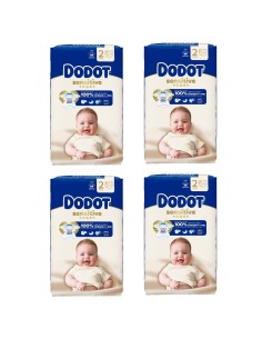 Dodot Sensitive Talla 2 (696 uds) - Pack 4 Cajas | Nappy