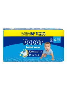 Pañales Dodot Bebé-Seco Talla 4 (9–14 kg) – Pack de 116 Uds