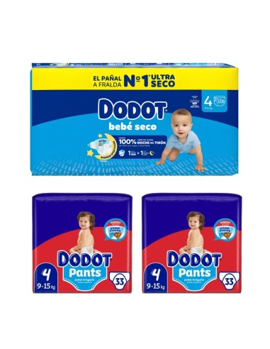 Dodot talla 4 + Dodot Pants Talla 4 - Nappy.es