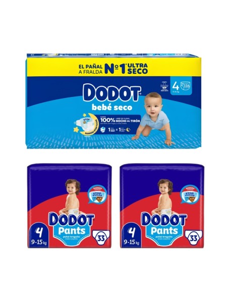 Dodot talla 4 + Dodot Pants Talla 4 - Nappy.es