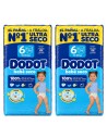 Pack Dodot Talla 6 Bebé-Seco 192uds – Protección 12 h