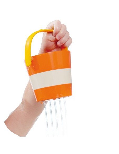 Juego de Cubos para Baño 12M+ - Hape (Juguete de Agua para Bebés)